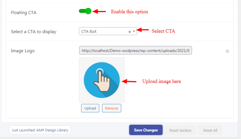 How to add Call To Action in AMP - AMP Tutorials