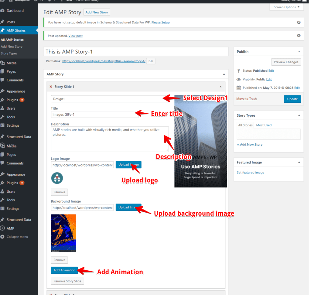 How to Install and use the AMP Stories - AMP Tutorials