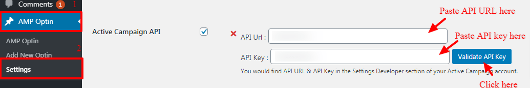 How to get Active Campaign API - AMP Tutorials